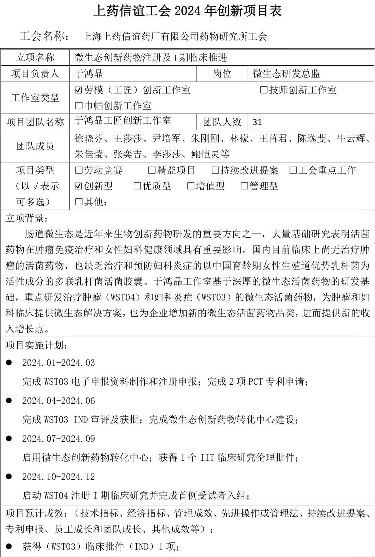 创新工作室立（结）项表（于鸿晶）-1